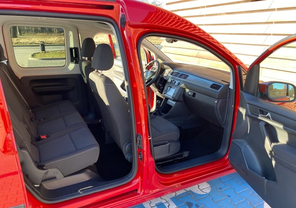 Volkswagen Caddy cena 64500 przebieg: 78000, rok produkcji 2018 z Góra małe 79